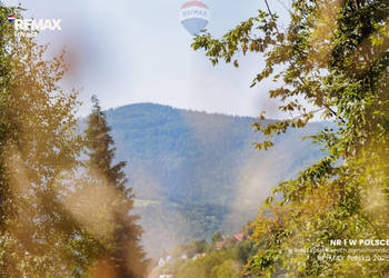 Działka z widokiem na góry Międzybrodzie Żywieckie