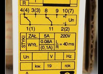 Przekaźnik czasowy RTx 32   , 220V