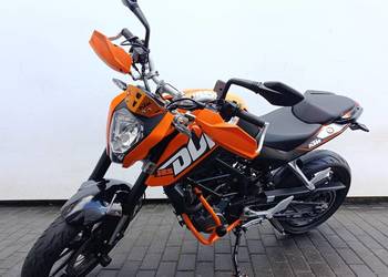 KTM Duke 125 na prawo jazdy B 2011 125cm3 ZRYWNY NAKED