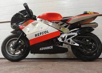 Mini pocket Ścigacz 50cc super stan