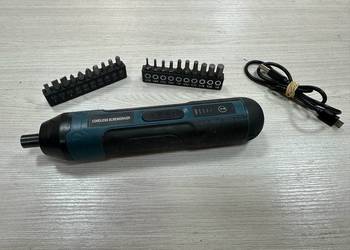 Elektryczny śrubokręt LITHIUM PRO TY-CS07 wraz z bitami