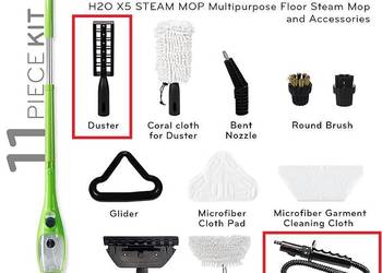 Wąż przedłużający + nasadka do kurzu H20 X5 Thane mop parowy