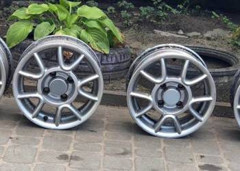 4 x Alu Felgi Ronal 4 108 R13 5.5J ET32 KBA43436 Czarna Opona