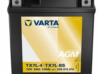Akumulator Varta TX7L-BS 12V 6Ah 100A