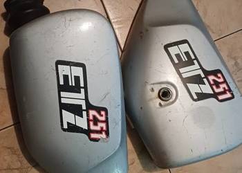 Boczki mz etz 251 orginał lakier.