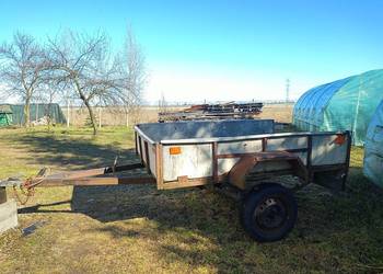 Przyczepka samochodowa do quada traktorka