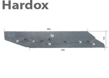 Płoza długa HARDOX 278077/L części do pługa KUHN
