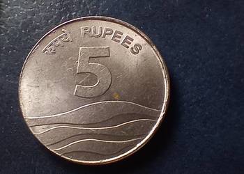 Stare monety 5 rupii 2008 Indie
