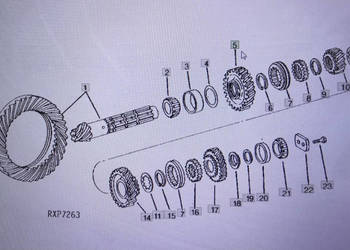 John Deere AR102081/tryb/John Deere 4555/4755/4955 Nr części AR102081