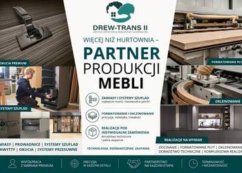 Centrum zaopatrzenia meblarstwa - dystrybutor Woodeco, Blum