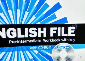 English file pre intermediate workbook ćwiczenia key używane