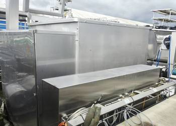 Mieszałka łopatkowa 3000L z załadunkiem słupowym | Mieszałka dwuwałowa