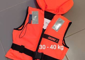 Nowa kamizelka ratunkowa LALIZAS 100N - dla dzieci 30-40 kg / ISO 12402-4