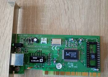Karta sieciowa RTL8139B Realtek  RJ-45 10/100Mbps PCI LAN