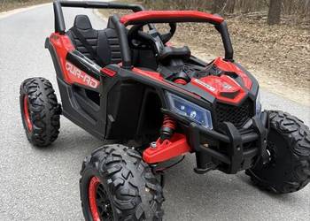 Buggy elektryczne dla dzieci 12V 4x4 3. Pojazd na akumulator 4x4 pilot