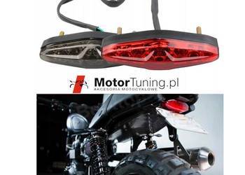 LAMPA MOTOCYKLOWA NA TYŁ CUSTOM BOBBER CAFE RACER