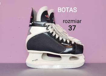 Łyżwy hokejowe BOTAS Junior - super stan - rozmiar 37 - 24 cm [#100]