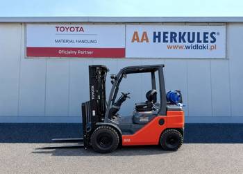 Spalinowy wózek widłowy LPG Toyota Tonero 02-8FGF25 | NOWY 2026