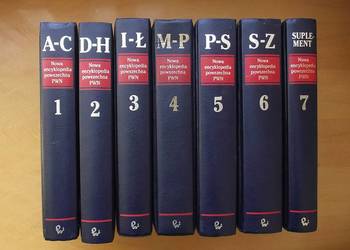 [R] Nowa Encyklopedia Powszechna PWN tom 1-6 i suplement