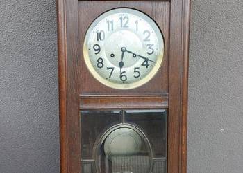 Stary zegar ścienny Junghans 1932r sprawny film gongu F057