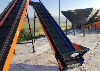 Stacjonarny Przenośnik taśmowy, Taśmociąg SD. 650/8m - STELMAR