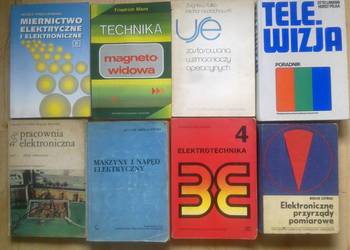 Książki Elektrotechniczne 8 sztuk