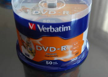 Płyta DVD-R4,7GB  Verbatim 50szt. do nadruku FF