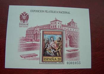 Hiszpania 1989 MNH Malarstwo Wystawa EXFILNA 89