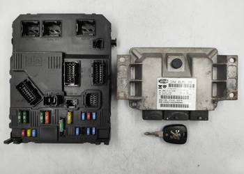 Sterownik Silnika Peugeot 206 1.4 9657429680 9647498180 IAW 6LP2.03 ZESTAW