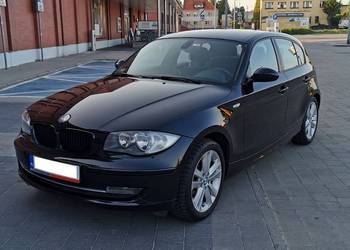 BMW Seria 1 E87 09r 2,0 170KM fabryczny lakier, idealne wnętrze, START-STOP