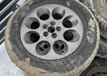AluFelgi grafitowe 5x98 opony zima 205/65/15” Alfa Romeo 156 147 Fiat