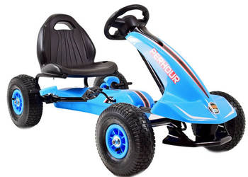 BAWIBUS.PL pojazd GOKART NA PEDAŁY pompowane koła auto jeździk autko G203