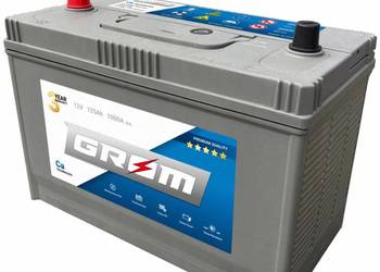 Akumulator 125Ah 1000A GROM Premium