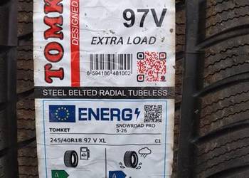 Opony zimowe 245/40 R18