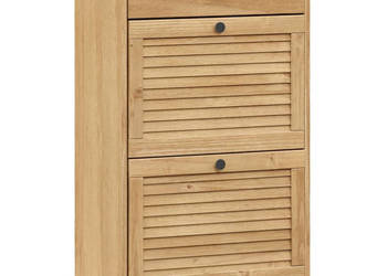 Szafka na buty VIGO 60x35x96 cm lite drewno sosnowe WM-353169