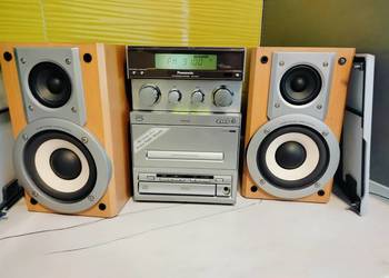 Miniwieża Panasonic SA PM 15 + kolumny