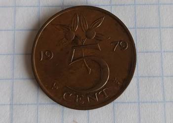 5 CENTÓW 1979 ROK - HOLANDIA