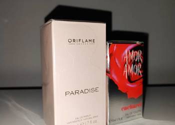 Zestaw Paradise Oriflame i Cacharel Amor