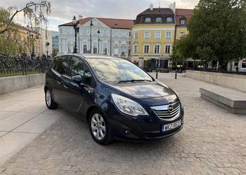 Opel meriva 1,4 turbo benzyna skóra zamiana