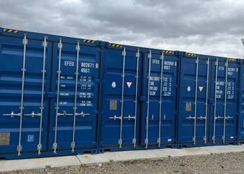 Kontener magazynowy 28 m² Kraków/Wieliczka 24/7, monitoring 2 km od A4