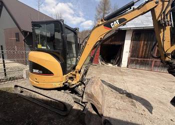 Wynajem Koparki Cat 303 3,5 tony wynajmę