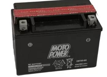 Akumulator 8Ah 135A 12V MotoPower CBTX9-BS YTX9-BS