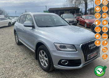 Audi Q5 2.0tdi 170KM quattro ledy skóry bi xenon el.klapa serwis gwa 8R (2…