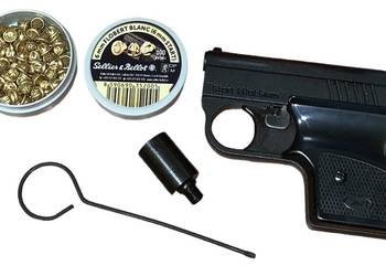 PISTOLET HUKOWY START 1 6MM + 100 SZTUK AMUNICJI 6 MM SHORT