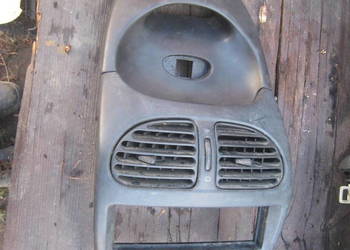 Dekor Kratki nawiewów ramka wyświetlacza radia panelu nawiewów Peugeot 206