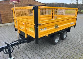 Przyczepa rolnicza dwuosiowa 2,5t. Przyczepka Wywrotka