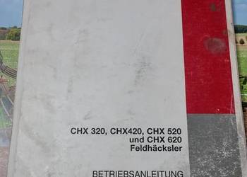 Instrukcja CASE IH CHX320, CHX420, CHX520, CHX 620