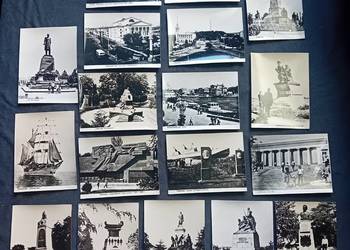 Zestaw 18 czarno-białých fotografii. Krym - Sewastopol, lata 50-e/60-e XXw.