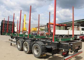 Naczepa klonicowa do drzewa do drewna bez Vatu