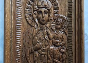 Płaskorzeźby drewniane (dąb)